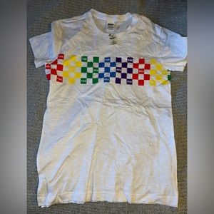 PINK - White Short Sleeve Tee